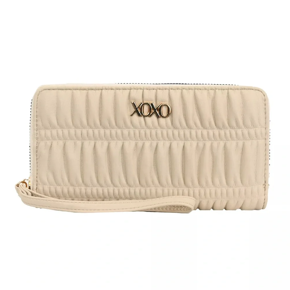 XOXO Wallet Wristlet & Coin Purse Vegan Leather Gift Set New in Box